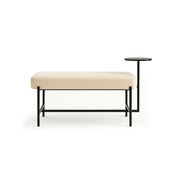 The Danielle Bench in a modern living room setting